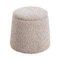 Tara Round Storage Ottoman
