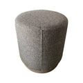 Zoe Oval Accent Ottoman