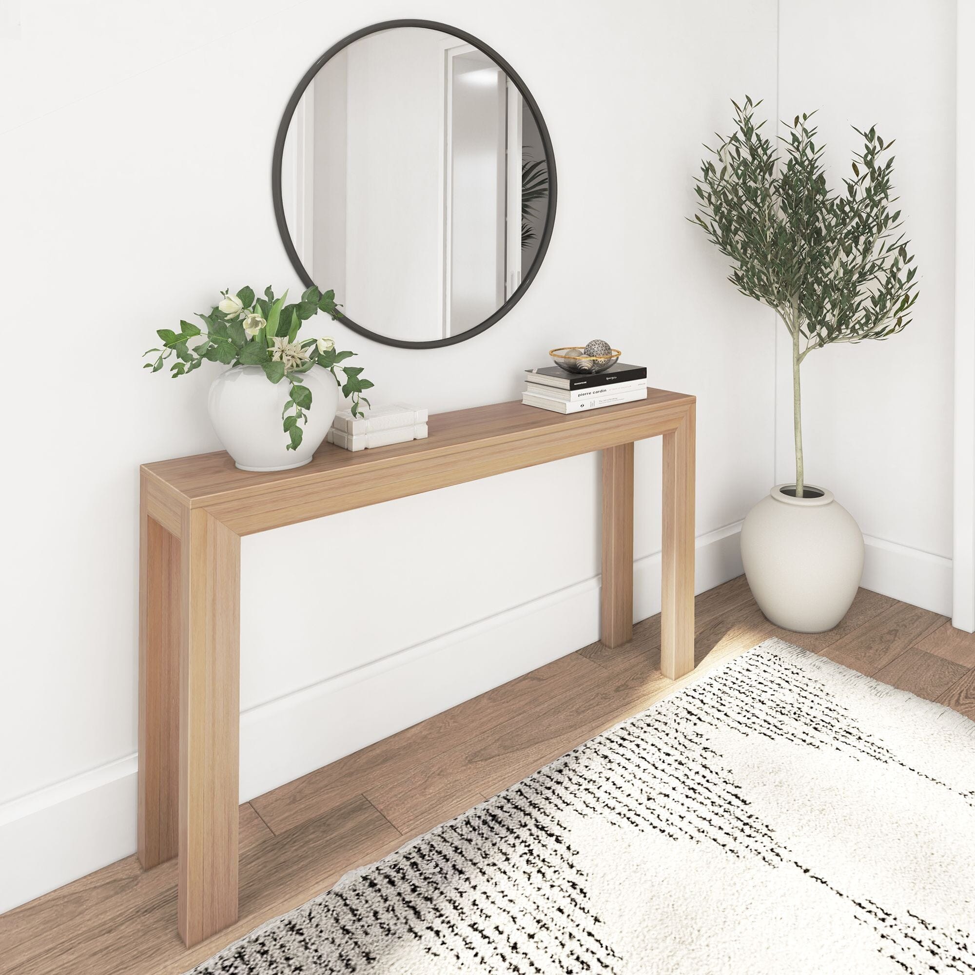 Modern Console Table - 56" Secondary image