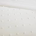 Brooklyn Cotton Jacquard Comforter Set with Euro Shams and Throw Pillows