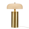 Nilo Table Lamp with Opaque Glass Shade