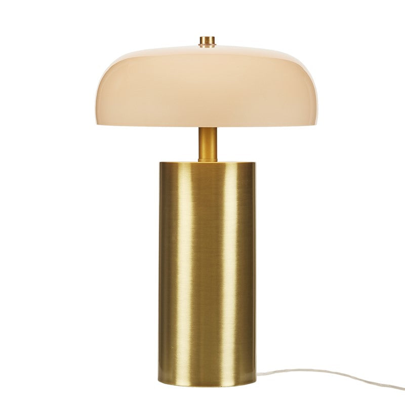 Nilo Table Lamp with Opaque Glass Shade