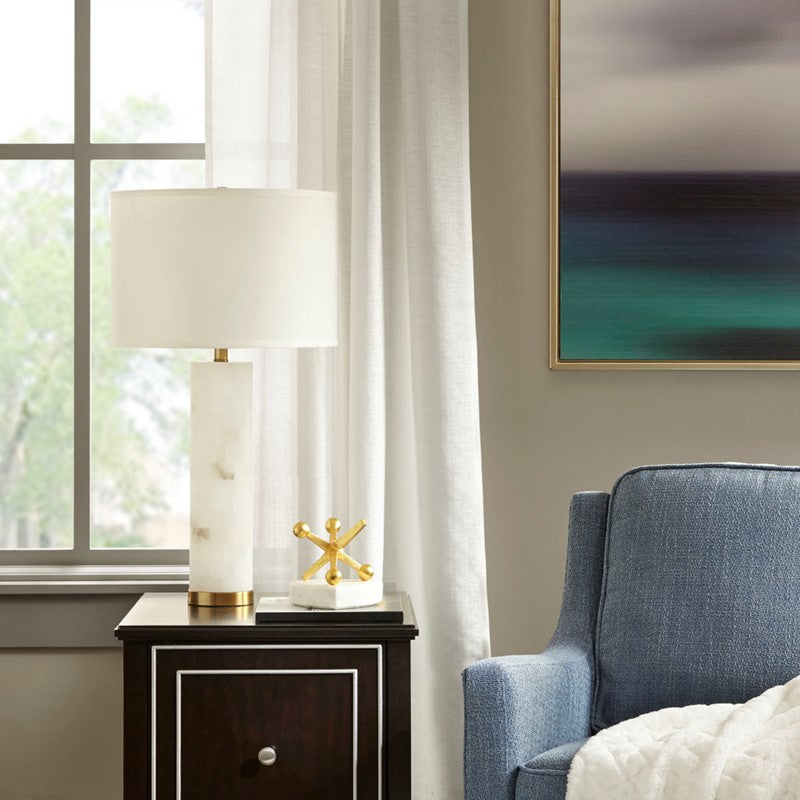 Prague Alabaster Table Lamp