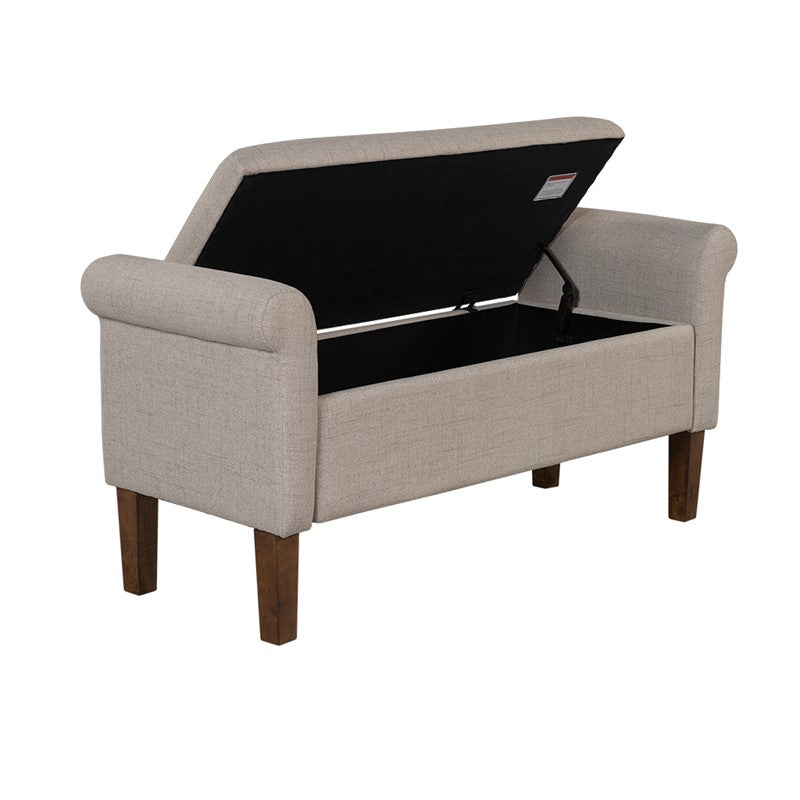 Aubrey Upholstered Storage Bench