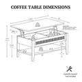 Lennox Lift-Top Rattan Coffee Table