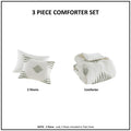 Tahli 3 Piece Cotton Blend Chenille Comforter Set