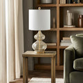 Ellipse Curved Gourd Glass Table Lamp Set