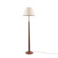 Verla Tapered Faux Wood Dimmable Floor Lamp