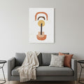 Abstract Shapes in Balance Canvas Wall Art