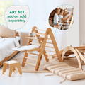 5-in-1 Montessori Climbing Set – Wooden Pikler Triangle & Indoor Play Gym
