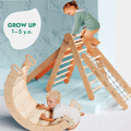 5-in-1 Montessori Climbing Set with Cushion