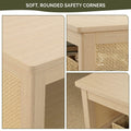 Ashlyn 2-Tier Rattan Coffee Table
