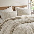 Harper Oversized Cotton Matelasse Comforter Set