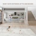 Playpen for Toddler and Babies in Natural Wood