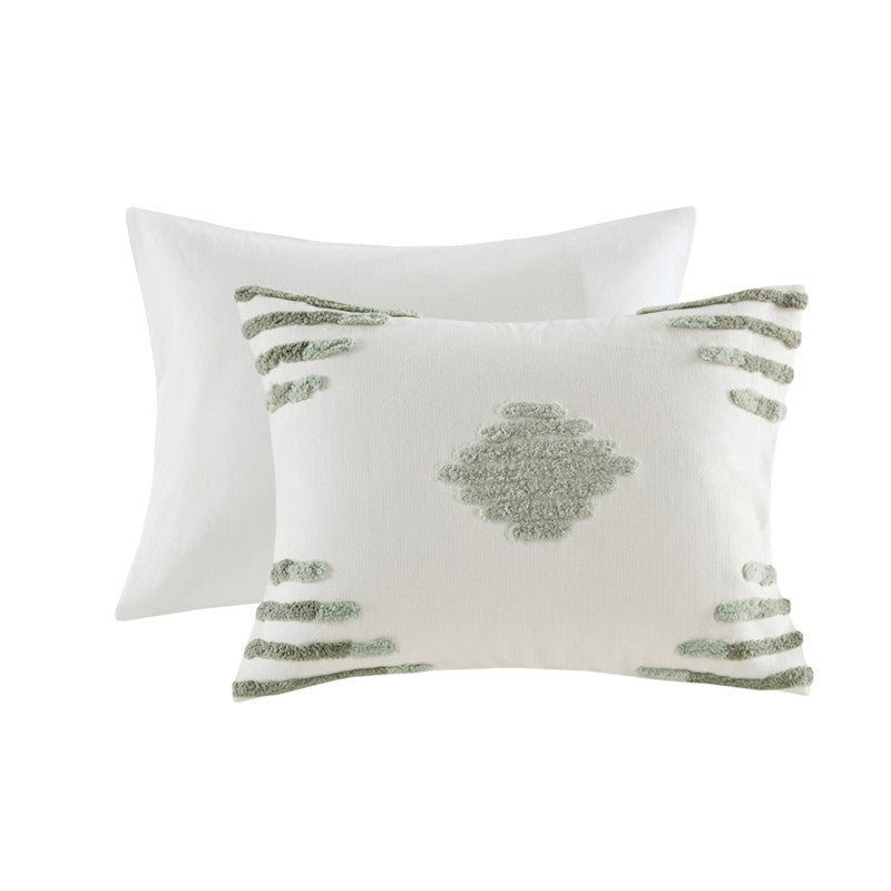 Tahli 3 Piece Cotton Blend Chenille Duvet Cover Set