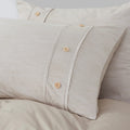 Dover 3 Piece Organic Cotton Oversized Duvet Cover Set