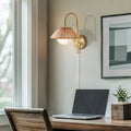 Laguna Rattan Weave Shade Wall Sconce