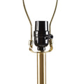 Verla Tapered Faux Wood Dimmable Floor Lamp