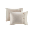 Dover 3 Piece Organic Cotton Oversized Duvet Cover Set
