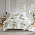 Tahli 3 Piece Cotton Blend Chenille Comforter Set