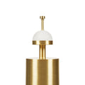 Nilo Table Lamp with Opaque Glass Shade