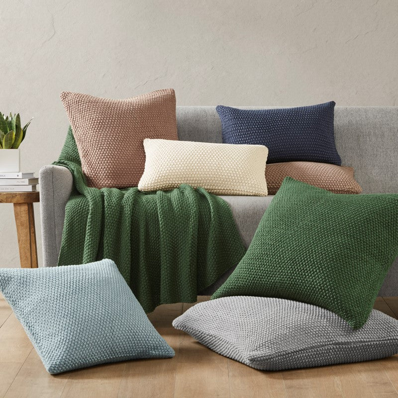 Bree Knit Euro Pillow Cover Main image