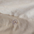 Dover 3 Piece Organic Cotton Oversized Duvet Cover Set