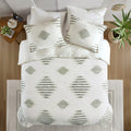 Tahli 3 Piece Cotton Blend Chenille Duvet Cover Set