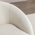 Winnie Modern Barrel Chair, 360 Swivel