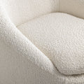 Winnie Modern Barrel Chair, 360 Swivel