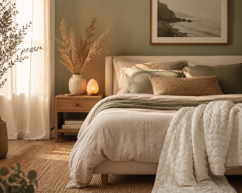 Calm bedroom