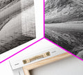 Mountain Mirror Canvas Wall Art
