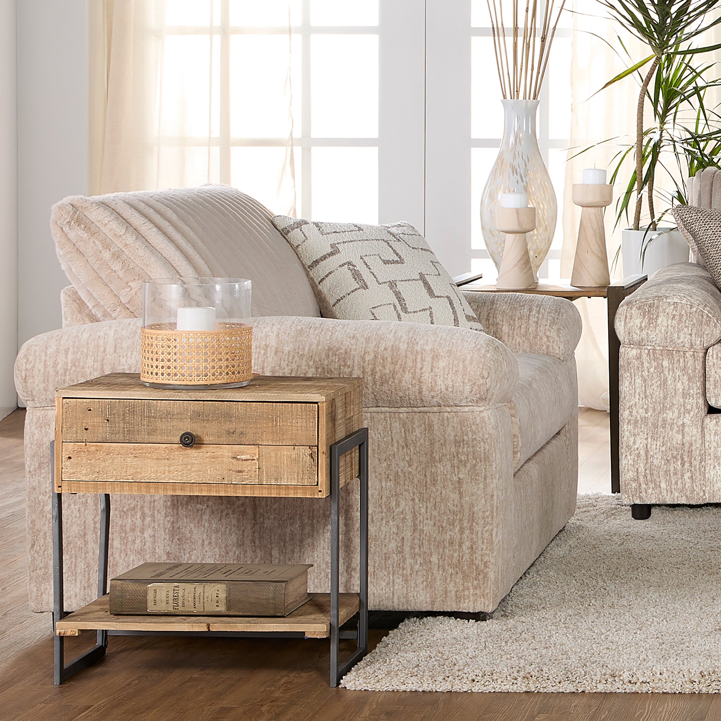 Nason Wide Wale Corduroy Cuddle Chair Main image