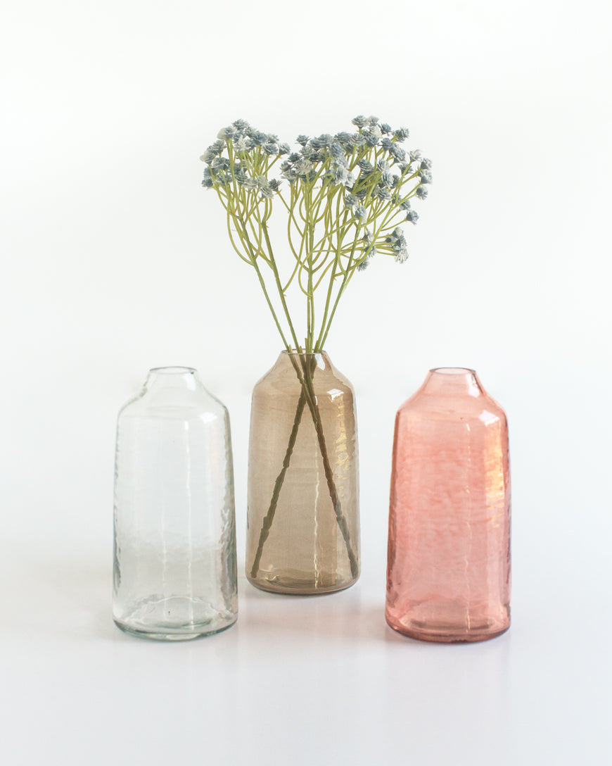 Siena Handblown Hammered Bud Vase Main image