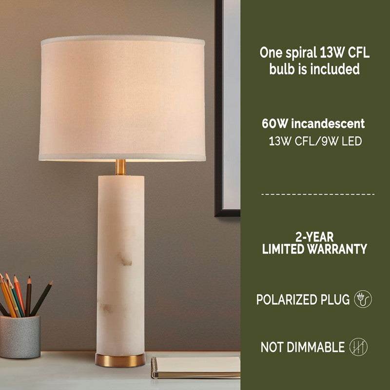 Prague Alabaster Table Lamp