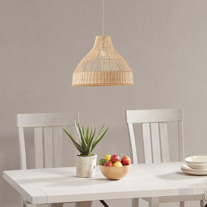 Wren Bell Shaped Bamboo Pendant Main image
