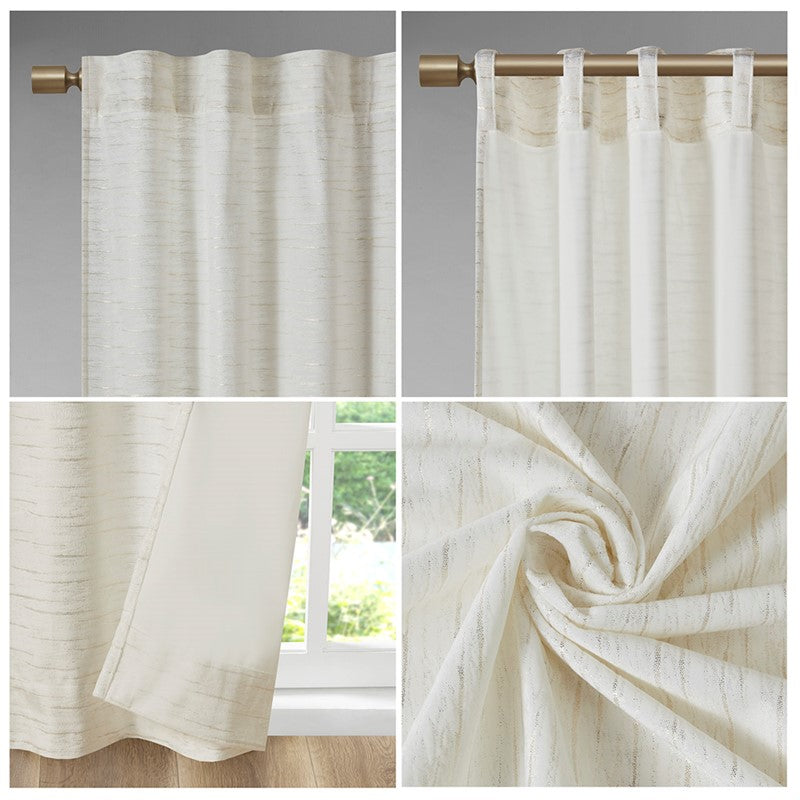 Colt Room Darkening Poly Velvet Rod Pocket/Back Tab Curtain Panel Pair