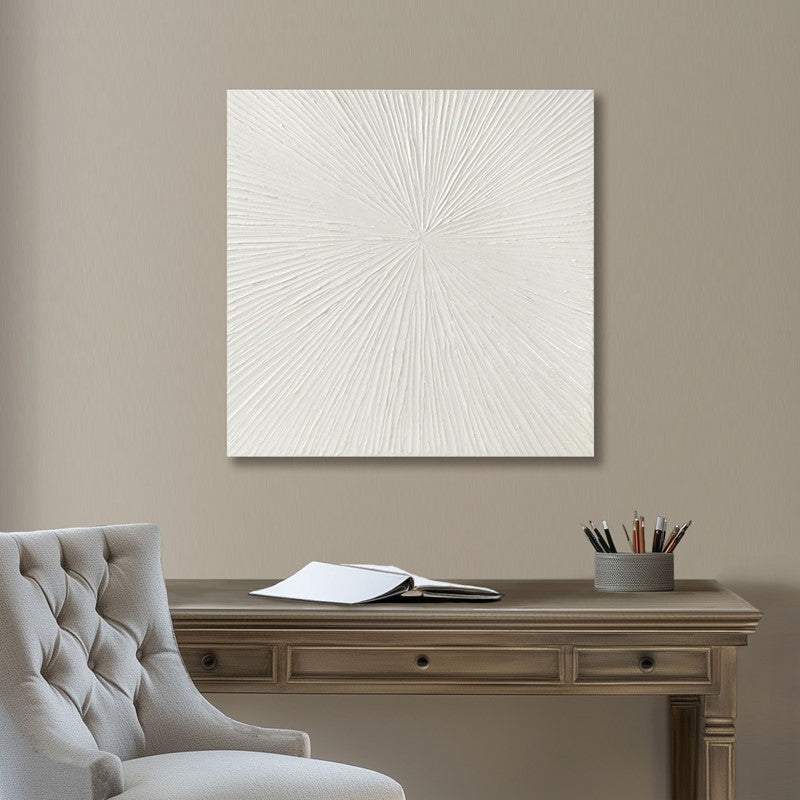 Sunburst Hand Painted Dimensional Resin Wall Art Main image
