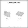 Otto 3 Piece Reversible Quilt Set