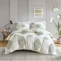 Tahli 3 Piece Cotton Blend Chenille Duvet Cover Set