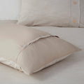 Dover 3 Piece Organic Cotton Oversized Duvet Cover Set