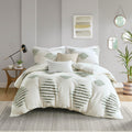 Tahli 3 Piece Cotton Blend Chenille Duvet Cover Set
