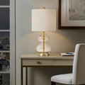 Ellipse Curved Gourd Glass Table Lamp Set
