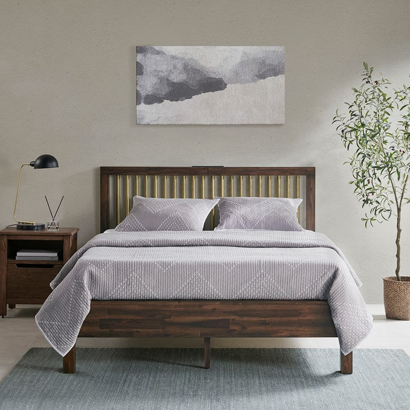 Queen Mercer Low Profile Platform Bed Main image