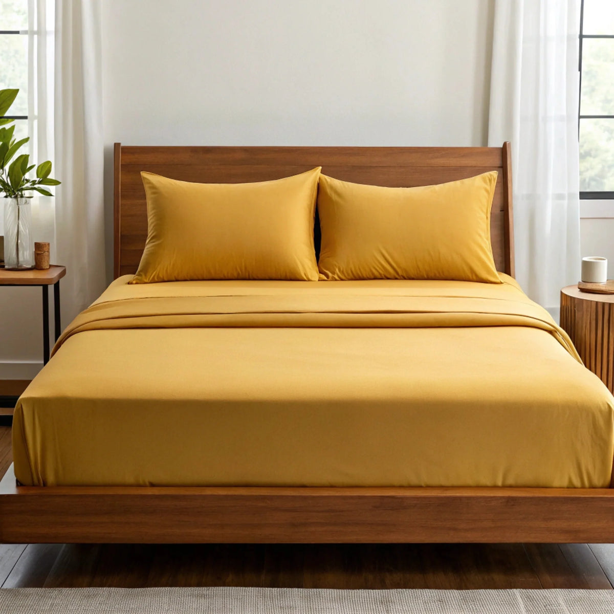 Copper-Infused Cooling Bamboo Sheet Set