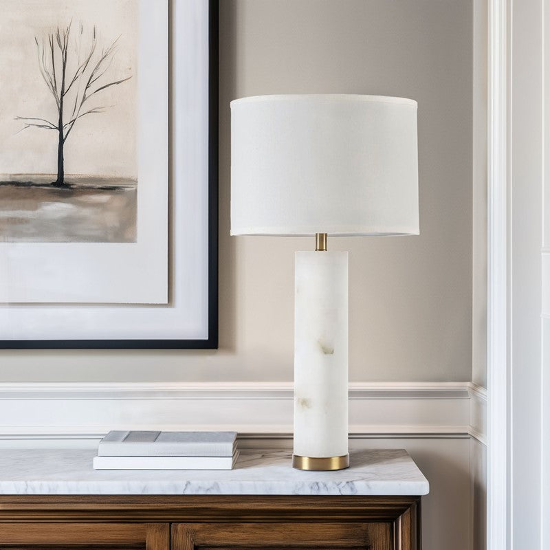 Prague Alabaster Table Lamp Main image