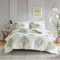 Tahli 3 Piece Cotton Blend Chenille Comforter Set