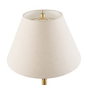 Verla Tapered Faux Wood Dimmable Floor Lamp