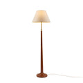Verla Tapered Faux Wood Dimmable Floor Lamp