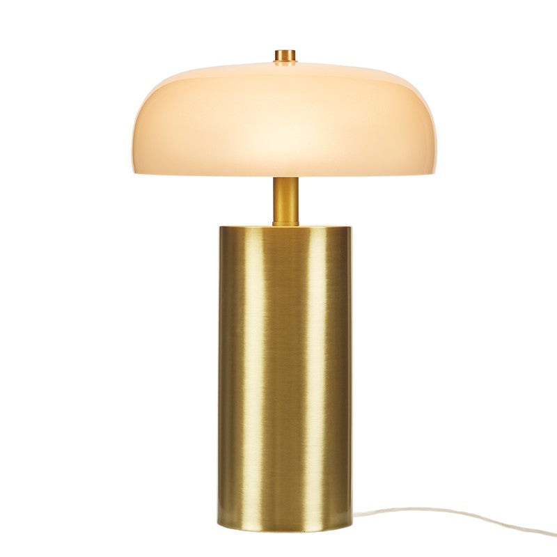 Nilo Table Lamp with Opaque Glass Shade